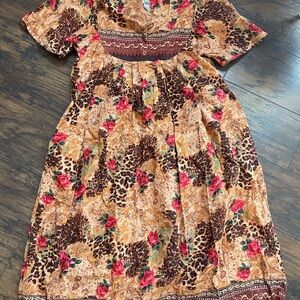 Vintage 100 percent cotton dress